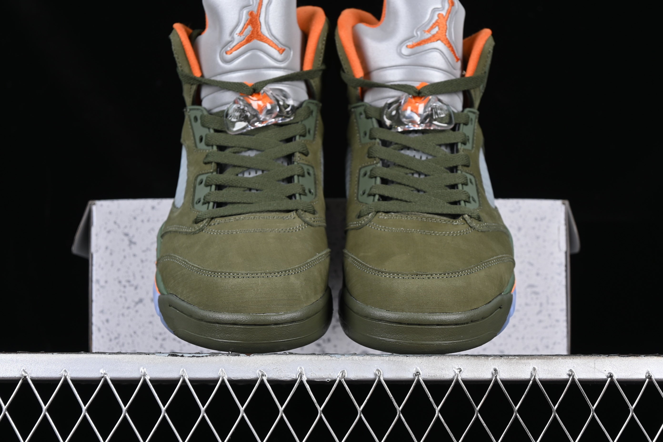 Jordan 5 “ olive – REPPIN SHOEZ